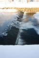 Frozen weir, Ballinode